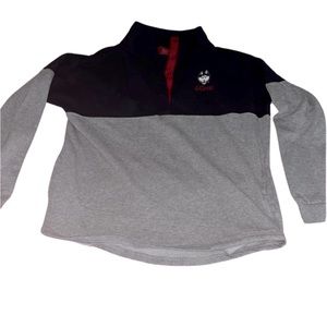 UConn Huskies Quarter Button Up